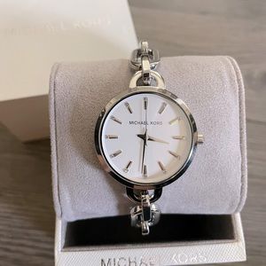 Michael Kors Silver Watch NWOT